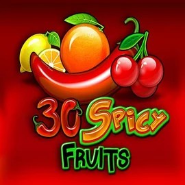 30 Spicy Fruits slot logo by Amusnet Interactive at Roulettino Casino
