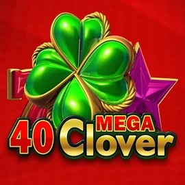 40 Mega Clover slot visual from Amusnet Interactive available on roulettinoocasino.com