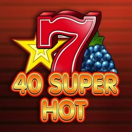 Official Slots logo: 40 Super Hot by Amusnet Interactive at Roulettino Casino