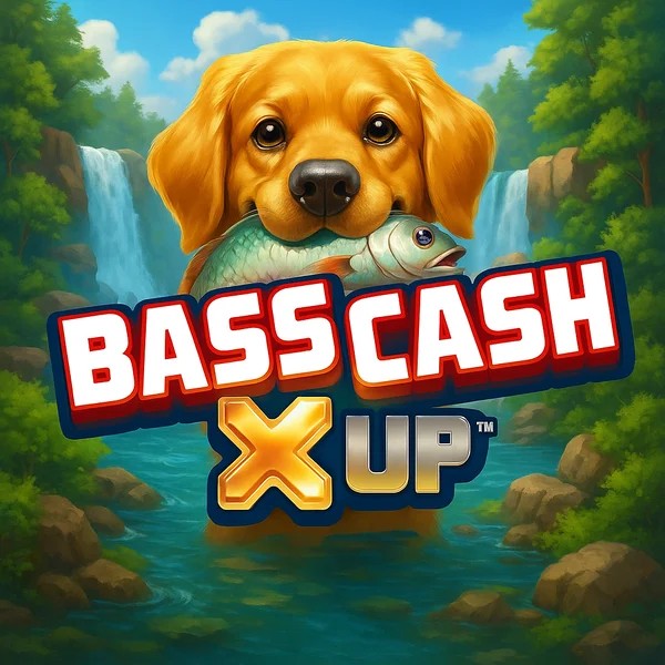Enjoy Bass Cash X UP by Alchemy Gaming – logo hosted on roulettinoocasino.com