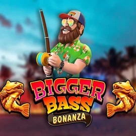 Bigger Bass Bonanza slot visual from Pragmatic Play available on roulettinoocasino.com