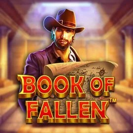 Book Of Fallen casino game by Pragmatic Play – featured logo at Roulettino Casino