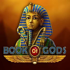 Book of Gods online game logo by BF Games on roulettinoocasino.com
