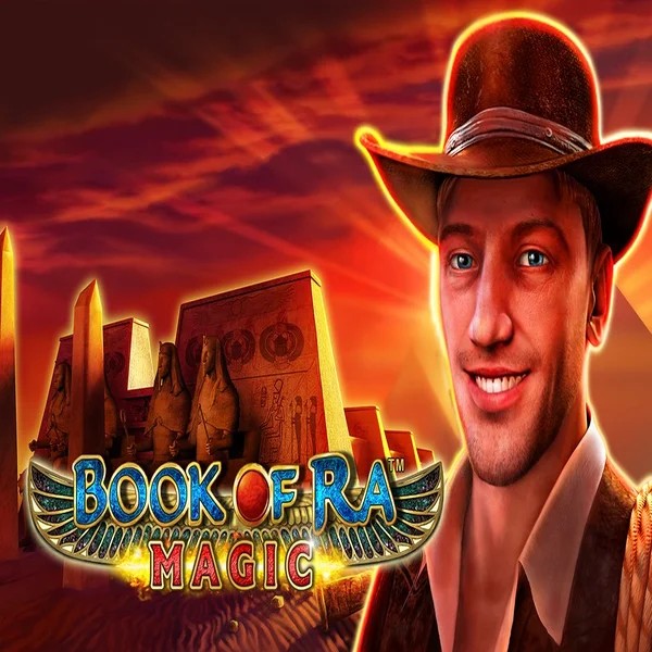 Book of Ra Magic slot visual from Greentube available on roulettinoocasino.com
