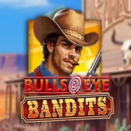 Bulls Eye Bandits slot visual from Origins available on roulettinoocasino.com