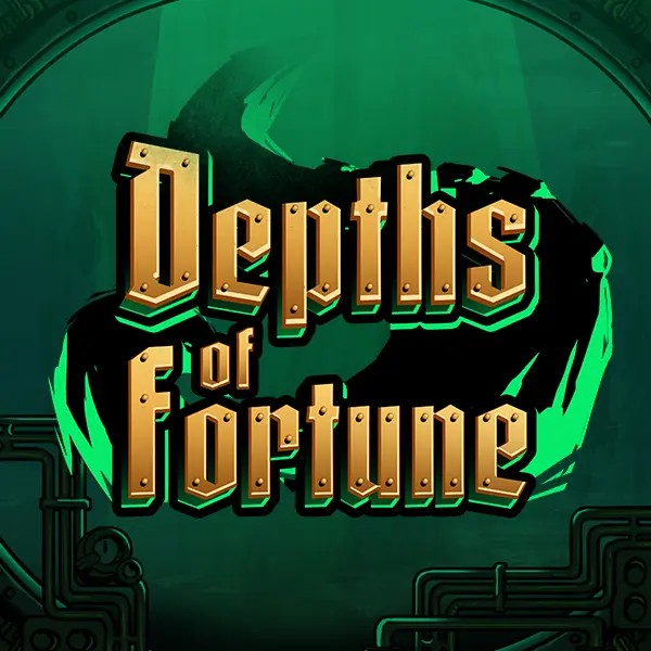 Depths of Fortune online game logo by AvatarUX Studios on roulettinoocasino.com