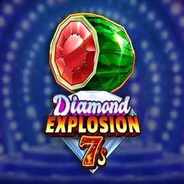 Diamond Explosion 7s slot logo by RubyPlay at Roulettino Casino