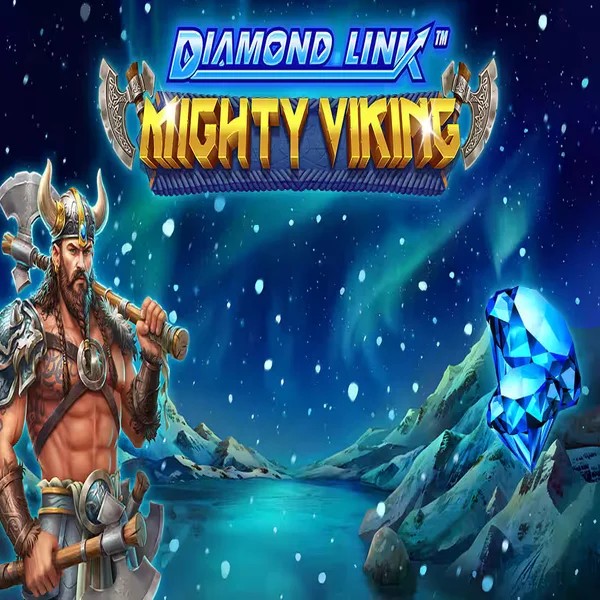 Diamond Link Mighty Viking logo by Greentube at Roulettino Casino