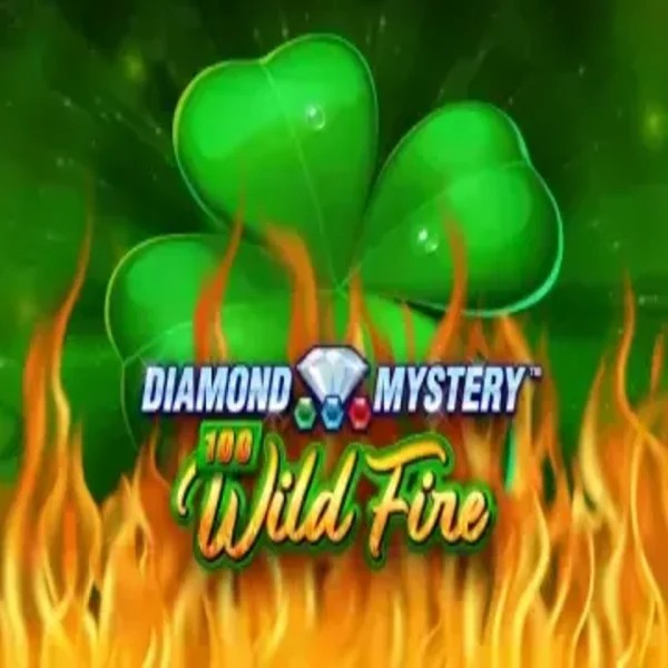 Official Slots logo: Diamond Mystery 100 Wild Fire by Greentube at Roulettino Casino