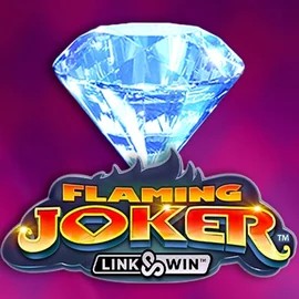 Flaming Joker Link and Win logo – Slots by Barstruck at Roulettino Casino