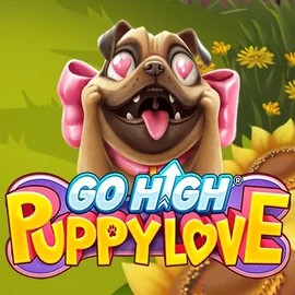 Official Slots logo: Go High Puppy Love by RubyPlay at Roulettino Casino