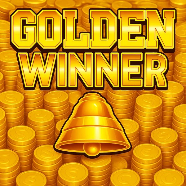 Golden Winner online game logo by Inspired Gaming on roulettinoocasino.com