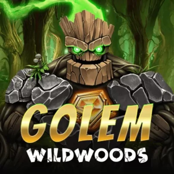 Golem Wildwoods slot logo by BF Games at Roulettino Casino