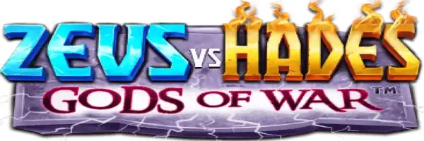 Zeus vs Hades: Gods of War online game logo by Pragmatic Play on roulettinoocasino.com