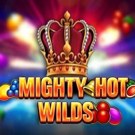 Slots logo of Mighty Hot Wilds from Inspired Gaming at Roulettino Casino
