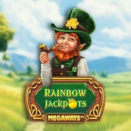Rainbow Jackpots Megaways logo – Jackpots by Red Tiger Gaming at Roulettino Casino