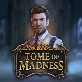 Tome of Madness slot logo by Play'n GO at Roulettino Casino