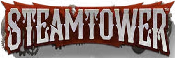 Steam Tower Slot logo by NetEnt at Roulettino Casino