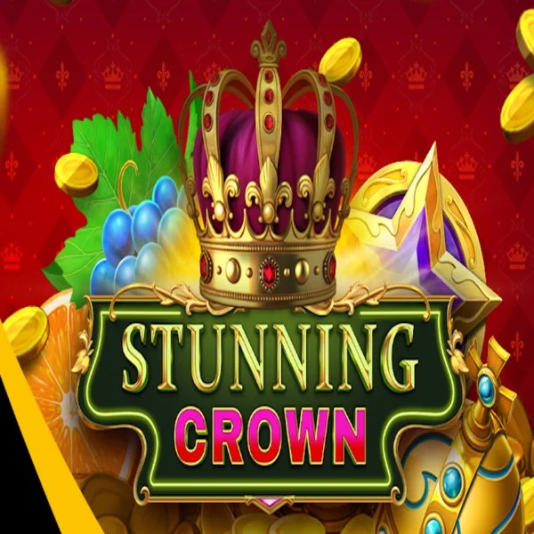 Stunning Crown slot visual from BF Games available on roulettinoocasino.com