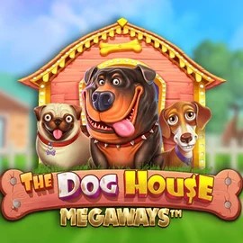 The Dog House Megaways slot logo by Pragmatic Play at Roulettino Casino