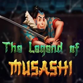 The Legend of Musashi online game logo by Peter & Sons on roulettinoocasino.com