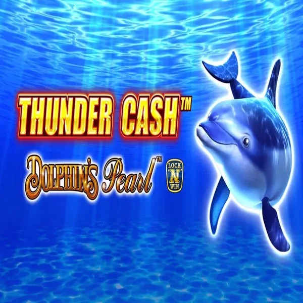 Thunder Cash Dolphins Pearl by Novomatic, showcased at roulettinoocasino.com – game logo
