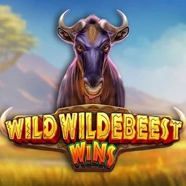 Wild Wildebeest Wins online game logo by Pragmatic Play on roulettinoocasino.com